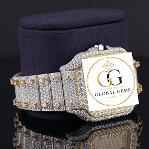 Reloj de Acero Inoxidable con Diamantes de Imitación en Oro Rosa de la Mejor Calidad para Fiestas de Negocios y Uso Diario Disponible al Mejor Precio - Product Image 4
