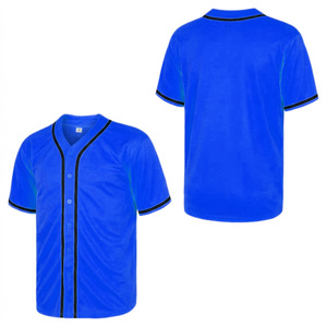 Maillots de baseball personnalisés imprimés, chemises d'équipe de softball à boutons, hauts athlétiques sublimés à séchage rapide, vêtements d'équipe de haute qualité - Product Image 1