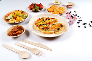 Bol à sauce jetable écologique en feuille de palmier Areca de 2 pouces, compostable et passe au micro-ondes - Product Image 5