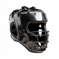 Casque de protection en cuir rembourré pour boxe, karaté, judo, réduction des chocs, protection contre les collisions, équipement d'entraînement