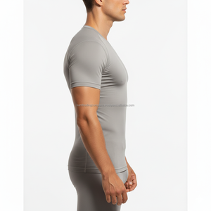 Conjunto de Compresión de 2 Piezas para Hombre, Ropa Deportiva de Secado Rápido, Traje Ajustado de Alto Rendimiento para Correr y Entrenar - Product Image 3