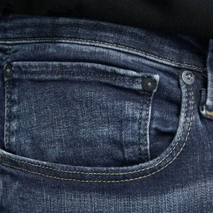 Pantalones Vaqueros de Mezclilla para Hombre, Corte Recto Clásico, Material de Algodón, Transpirables, Casuales, Venta al Por Mayor, Logotipo Personalizado, Ropa Masculina de Verano - Product Image 4