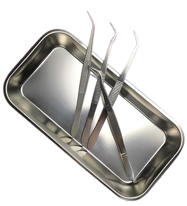 ถาดใส่อุปกรณ์ผ่าตัดทางทันตกรรมคุณภาพสูง ทำจากเหล็ก ทนทาน ขายดีที่สุด สำหรับเครื่องมือทันตกรรมและศัลยกรรม - Product Image 3