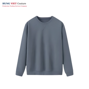 Fabricante personalizado peso pesado 400 gramos 100% algodón de gran tamaño de alta calidad para Puff estampado sudaderas liso teñido otoño Casual - Product Image 3