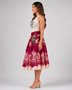 Women Hawaiian Flowy Maxi Dress Tropical Floral Custom Breathable Natural Autumn Beach Wear Island Vacation Casual OEM - Product Image 4