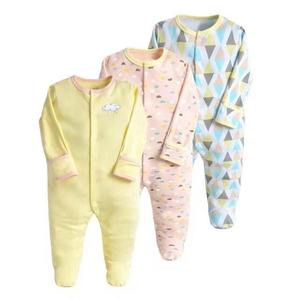Ensemble de barboteuses pour bébé sur mesure, tricoté, imprimé dessin animé, manches longues, combinaison pour nourrisson, pyjama, coton, polyester, body - Product Image 6