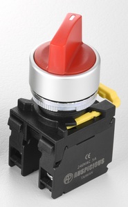 สวิตช์เลือกตำแหน่ง LED 2ตำแหน่ง1NO1NC 1NO 2NO 120V 22มม. กันน้ำ IP65 (GCS222) RU/แคนาดา /Tuv สำหรับ - Product Image 5