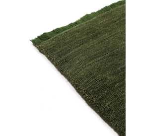 Alfombra de área de lana de 1 pieza, de alta demanda, moderna, de algodón, hecha a mano con mechones, suave, duradera, con patrón floral de rosas rojas de alto relieve, para sala de estar - Product Image 1