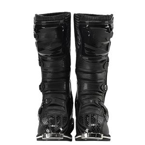 Bottes de moto pour hommes |   Bottes de course en cuir pour homme |   Bottes de protection professionnelles pour la moto - Product Image 6