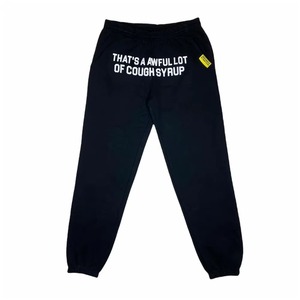 Pantalon d'hiver pour homme à taille haute, personnalisé, avec impression sérigraphique, conçu sur mesure (OEM) - THAT'S A AWFUL LOT OF COUGH SYRUP - Product Image 3
