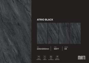 Azulejos de porcelana mate modernos de tamaño 600X1200, azulejos premium para pisos y paredes para proyectos de diseño de interiores residenciales y comerciales. - Product Image 3