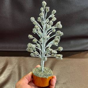 Árbol de Pirita Natural, Árboles de Cristal Hechos a Mano, Decoración para el Hogar, Cristales Curativos, Decoración, Meditación, Regalo de Reiki, Venta al por Mayor - Product Image 3