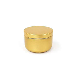 Frasco de metal de estaño Tapa hermética Top Venta caliente Readymade Candle Jar logo impreso personalizado marca Vela Cera Contenedor Tarro al por mayor - Product Image 5