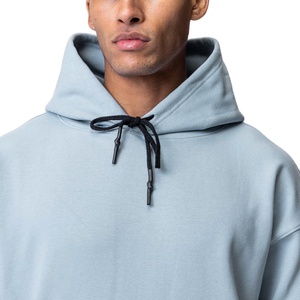 Venta al por mayor 100% algodón invierno pulóver 360gsm personalizado sudaderas con capucha bolsillo de canguro con cremallera de gran tamaño Sudadera con capucha de los hombres 2026 básicos - Product Image 5