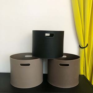 <b>Wood</b> <b>Storage</b> Firewood Carrier Bag Full Grain Leather <b>Wood</b> <b>Log</b> Carrier Holder Indoor LWH-0069 - Product Image 3