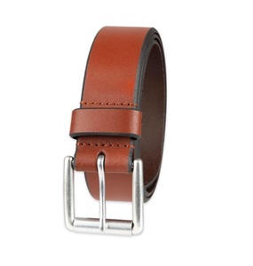 Ceintures en cuir de vachette élégantes personnalisées OEM pour hommes, en cuir véritable tendance avec alliage, options de logo personnalisé offertes, vente en gros - Product Image 1