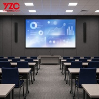 Solution complète de système audio et d'amplification sonore pour salle de conférence multifonctionnelle avec affichage LED tout-en-un