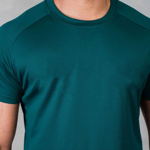 T-shirt de sport athlétique pour homme, 180 grammes, coupe classique, 100 % coton respirant, écologique et compressé, vente en gros - Product Image 6