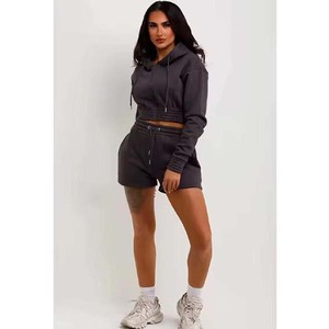 Women crop <b>top</b> set trendy outfit summer two piece stylish casual wear beach fashion sleeveless crop <b>top</b> and skirt and <b>low</b> price - Product Image 4