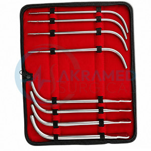 Juego de Dilatadores Uretrales Van Buren de 8 Piezas con Estuche, Instrumentos Quirúrgicos de Acero Inoxidable para Urología y Obstetricia/Ginecología, Certificación CE - Product Image 4