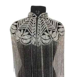 Chal de Hombro con Borlas Doradas de Alta Calidad, Ropa Formal para Mujer, Moda de Alta Gama, Proveedor Mayorista - Product Image 1