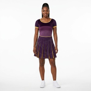 Uniformes de Animadoras 2026 de Tres Colores con Bloques de Color Intensos y Marca del Equipo para Equipos de Competición OEM - Product Image 2