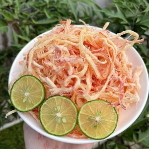 Calamar Deshidratado en Tiras 2026, MARISCOS PREMIUM, Snack Listo para Comer, Exportación de Vietnam - Product Image 1