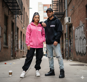 Hoodies surdimensionnés personnalisés, streetwear, en molleton de coton épais, fabricant de sweats à capuche avec logo imprimé et fermeture éclair - Product Image 6
