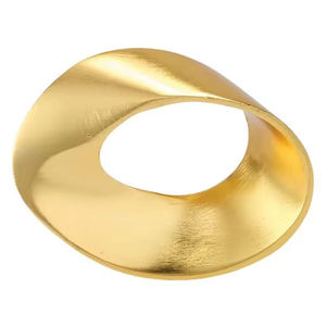 Anillo de Servilleta Decorativo de Metal con Acabado Artístico para una Mesa de Comedor Elegante, Decoración para Bodas y Eventos - Product Image 1