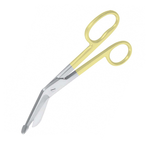 Tijeras para Vendajes Universales Estériles, Semi-Plateadas en Oro, Tijeras Quirúrgicas Manuales de Primeros Auxilios, Certificación CE Clase I - Product Image 6