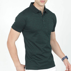 เสื้อโปโลผู้ชายผ้าฝ้ายพรีเมียม คอปกคลาสสิก แขนสั้น สวมใส่สบาย น้ำหนักเบา แฟชั่นลำลอง - Product Image 2