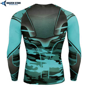 เสื้อรัดรูปแขนยาวสำหรับผู้ชายและผู้หญิง ป้องกันรังสียูวี 50+ ระบายอากาศได้ดี เป็นมิตรกับสิ่งแวดล้อม แห้งเร็ว - Product Image 4