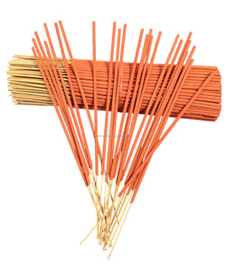 Meilleur prix de gros pour des bâtonnets d'encens orange, parfum naturel, aromathérapie, encens pour le yoga, la méditation et la décoration de la maison - Product Image 1