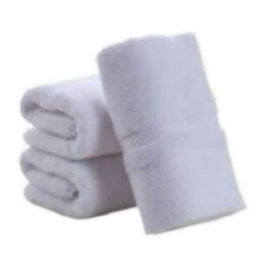 Serviette de bain carrée blanche OEM SKVT 100% coton, technique de tissage, design uni, cadeau - Product Image 4