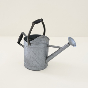 High-Quality Vintage Galvanized Metal Watering Can With Antique Copper Accents Durable Large Capacity Outdoor <b>Garden</b> Tool & Rust - Product Image 5