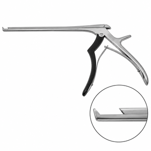 Rongeurs Kerrison Micro Fins à Ouverture de Mâchoire de 9 mm, Plaque de Base Fine, Inclinaison de 40 Degrés Vers le Haut, Instrument Chirurgical Manuel - Product Image 2