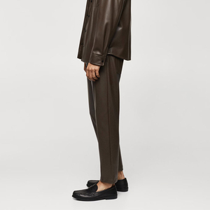 กางเกงหนังผู้ชายคุณภาพพรีเมียม น้ำหนักเบา ผลิตจากโรงงาน ราคาขายดีที่สุด สวมใส่สบาย - Product Image 5