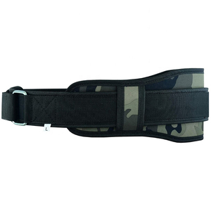 Geo Brothers Thick Non-Slip Adjustable Buckle Cowhide Heavy Duty Comprehensive Protection Weightlifting Lever <b>Belt</b> Fitness - Product Image 2