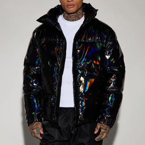 Top quality bubble jacket men insulated winter coat best quality wholesale custom logo unique design - Product Image 1