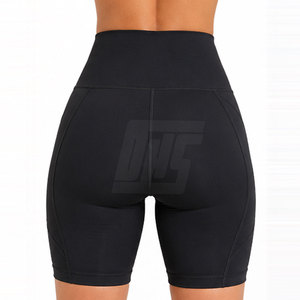 Shorts de sport premium pour femmes, taille haute, extensibles, confortables pour la gym, la course, le yoga et l'entraînement - Product Image 3