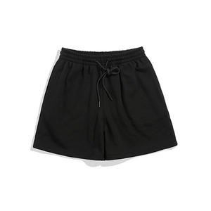 Shorts pour hommes grande taille tendance, style streetwear, pour l'été, sport et décontracté, en coton et polyester, personnalisables OEM, couleur unie - Product Image 2