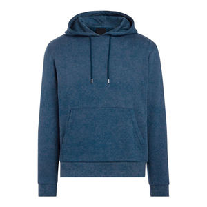Sudadera con Capucha Personalizada para Hombre, Informal, de Felpa, con Capucha, de Gran Tamaño, Mezcla de Algodón, Manga Larga, con Bolsillo Tipo Canguro, Estilo Urbano - Product Image 4