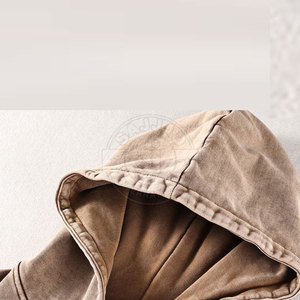 Sudaderas con capucha para hombre con lavado ácido, diseño retro elegante, ajuste perfecto para ropa urbana, atuendos casuales y estilo de vida diario. - Product Image 4