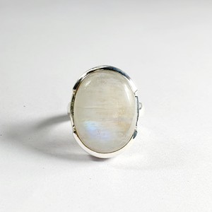 แหวนมูนสโตนทรงหนา 8.0 กรัม - Product Image 1