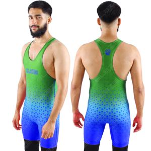 Blaze Fight Wear venta al por mayor OEM personalizado Udult hombres lucha camiseta de talla grande poliéster levantamiento de pesas Vintage impresión por sublimación - Product Image 1