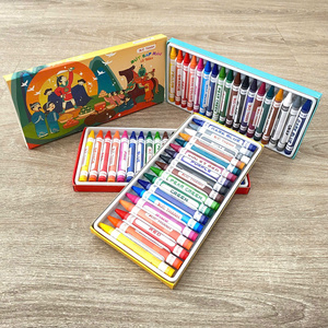 18 Colors Non-Toxic Wax Crayon <b>Sets</b> <b>Kid</b> Safety Colorful Crayon <b>Set</b> from Vietnam - Product Image 1