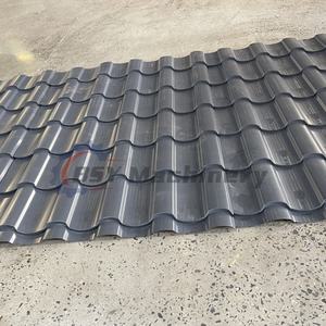 BSY 금속 데크 글레이즈드 타일 금속 제작 롤링 시트 지붕 롤 성형 기계 - Product Image 6