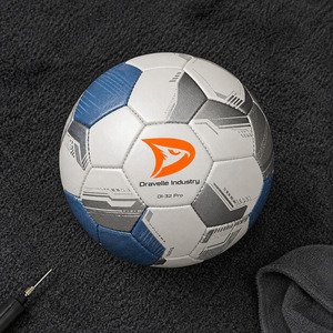 ลูกฟุตบอลฝึกซ้อม Bulk Academy ขนาด 5 พรีเมียม PU เย็บด้วยเครื่องจักร 32 แผ่น ปักโลโก้สโมสรได้ ขายส่ง - Product Image 5