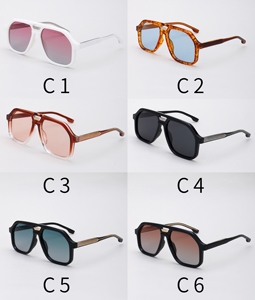 Lunettes de soleil polarisées Lma 3410 de luxe, style rétro, surdimensionnées, pour hommes et femmes, avec verres TAC, grandes montures, logo personnalisé, vente en gros - Product Image 5