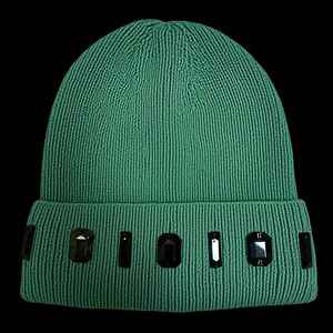custom High Quality Winter Beanie <b>Hat</b> with Square Rhinestone OEM ODM Popular Winter <b>Hat</b> Beanies with Custom logo Beanies - Product Image 3